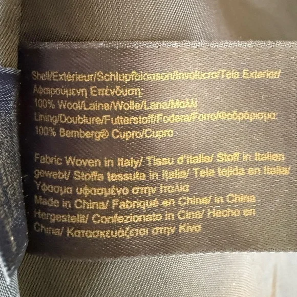 BROOKS BROTHERS Loro Piana Preppy Business Casual Classic Belted Midi Dress 12 - Picture 10 of 11